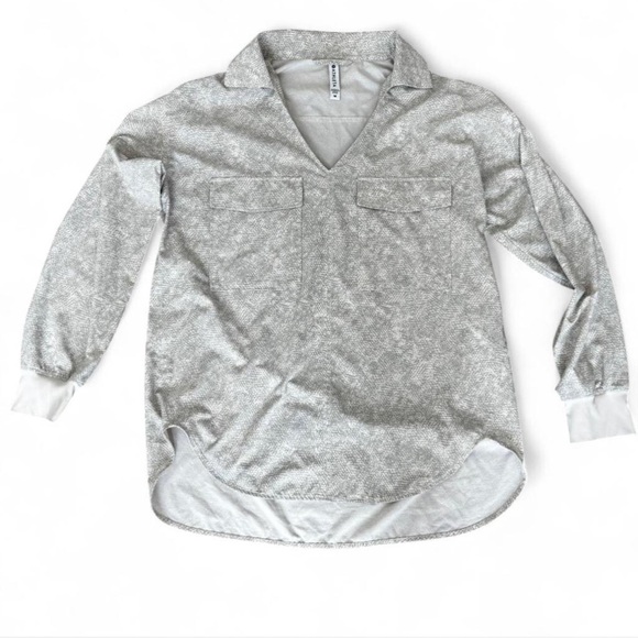 Athleta Tops - Athleta Zuma Grey Women's Top